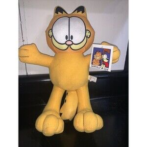 Toy Factory 12" Garfield Orange Cat Plush Toy *Original Tags Stuffed Cartoon Cat